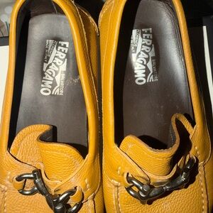 Salvatore Ferragamo Tan Loafers